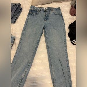 Zara straight leg jeans